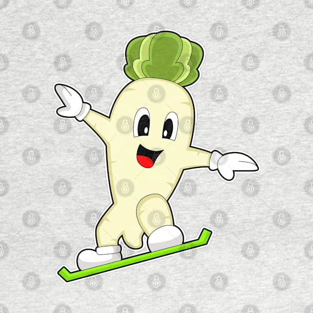 Radish Snowboard Winter sports by Markus Schnabel